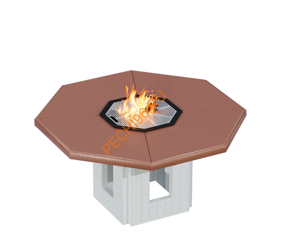 Стол-гриль Барбекю центр Виконт Кантри