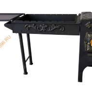 Кухня-мангал Березка ДТ-3 стекло Эксклюзив