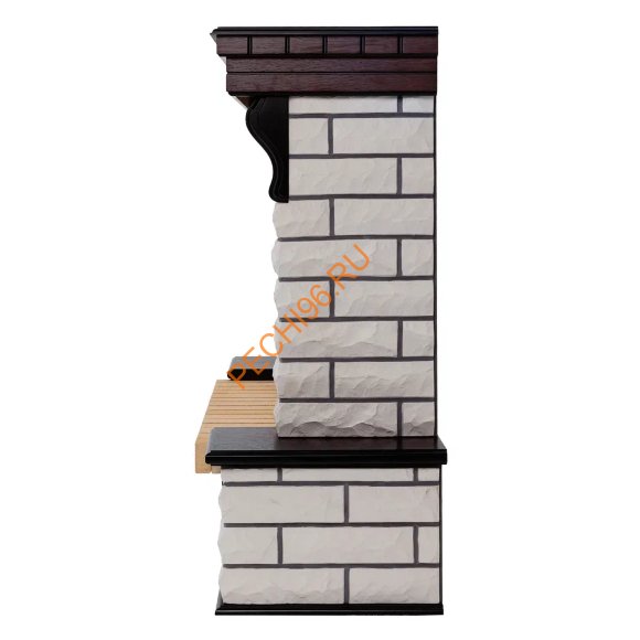 Электрокамин RealFlame Country 33 AO/WT с очагом FireSpace 33W S IR