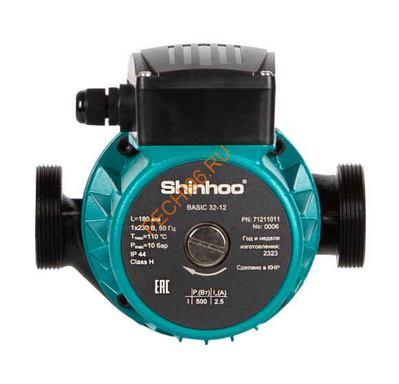 Насос циркуляционный Shinhoo BASIC 25-12S 180