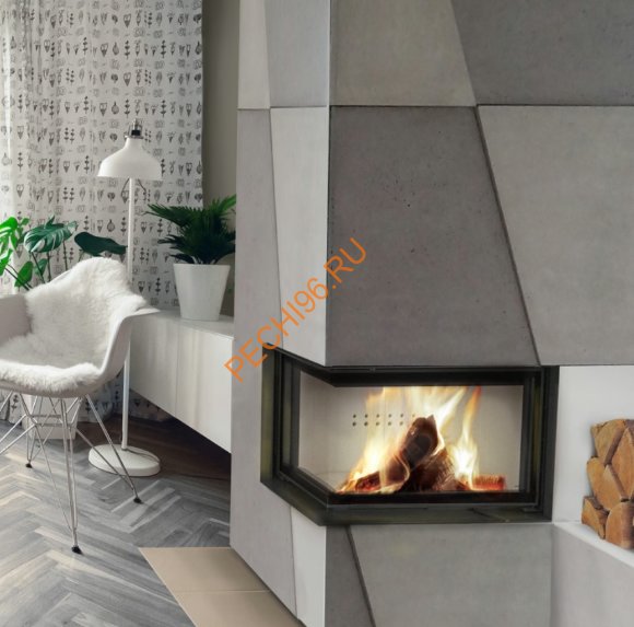 Каминная топка Kratki MBZ/P/BS/G, 13 кВт