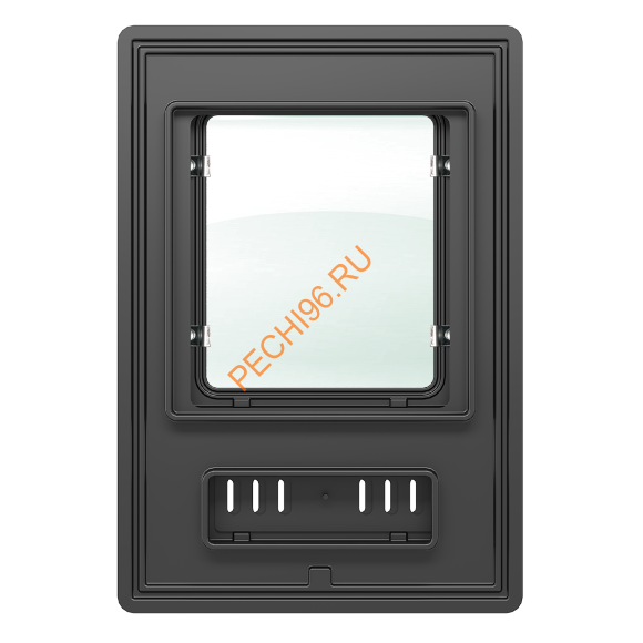 Дверка АСТОН каминная 350 (Антрацит) Дверка АСТОН каминная 350 (Антрацит)