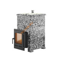 Печь банная Эверест Steam Master 24 Чугун Пироксенит Элит, S-40