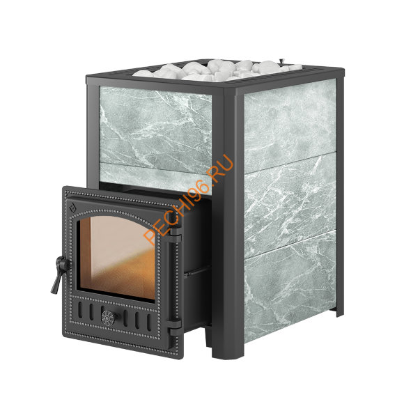 Чугунная банная печь Эверест 24 (280) Талькохлорит, S-20