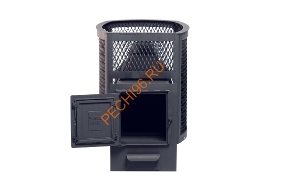 Печь банная чугунная Сибирь 20 Сетка, УЧД