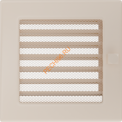 Вентиляционная решетка Kratki 17KX 170х170 мм кремовый Вентиляционная решетка Kratki 17KX 170х170 мм кремовый