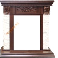 Портал Royal Flame Luxemburg сланец бежевый под классический очаг
