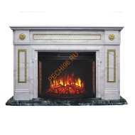 Электрокамин RealFlame PRESIDENT 33 WT с очагом FireSpace 33 S IR
