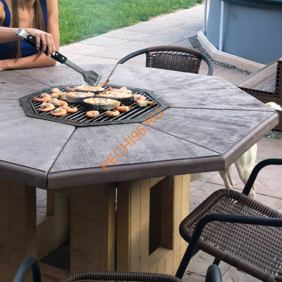 Стол-гриль Барбекю центр Виконт Классик