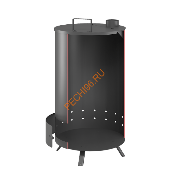 Печь для сжигания мусора Везувий ПСМ-2