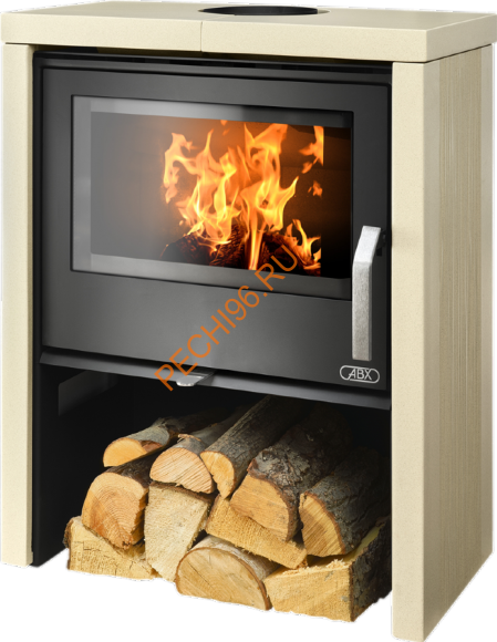 Печь-камин ABX Toledo EXclusive низкий