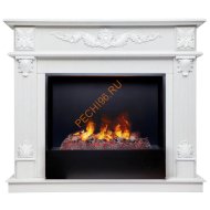 Электрокамин RealFlame Philadelphia 26 WT/DN с Black вставкой + 3D Cassette 630 Электрокамин RealFlame Philadelphia 26 WT/DN с Black вставкой + 3D Cassette 630