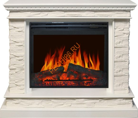 Электрокамин Royal Flame Calgary белый с очагом Jupiter FX New