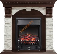 Электрокамин Royal Flame Dublin Темный дуб с очагом Fobos FX Электрокамин Royal Flame Dublin Темный дуб с очагом Fobos FX