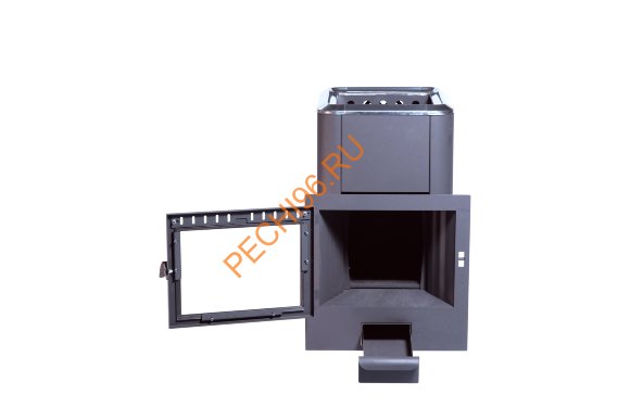 Печь банная чугунная Сибирь 20 Панорама, конвекционная Печь банная чугунная Сибирь 20 Панорама, конвекционная