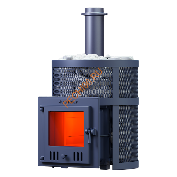 Печь банная Гефест Искандер ЗК 14МС Ураган