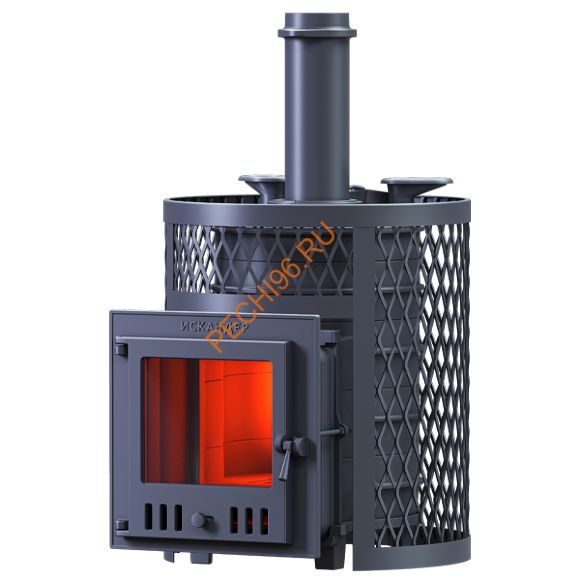 Печь банная Гефест Искандер ЗК 14МС Ураган