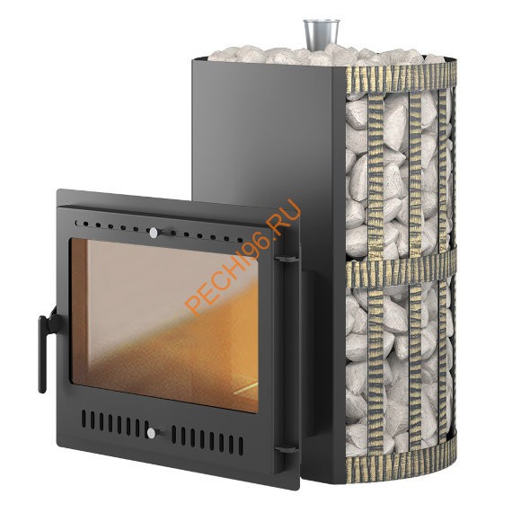 Печь банная Везувий Скиф Ковка Парогенератор Панорама М Печь банная Везувий Скиф Ковка Парогенератор Панорама М