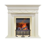 Электрокамин Dimplex Corfu с очагом Danville Brass FB2 слоновая кость Электрокамин Dimplex Corfu с очагом Danville Brass FB2 слоновая кость