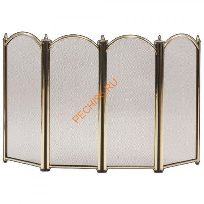 Экран каминный C04010PB античная латунь Экран каминный C04010PB античная латунь