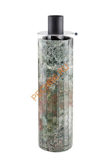 Дымоход с регистром Ферингер Жадеит перенесённый рисунок