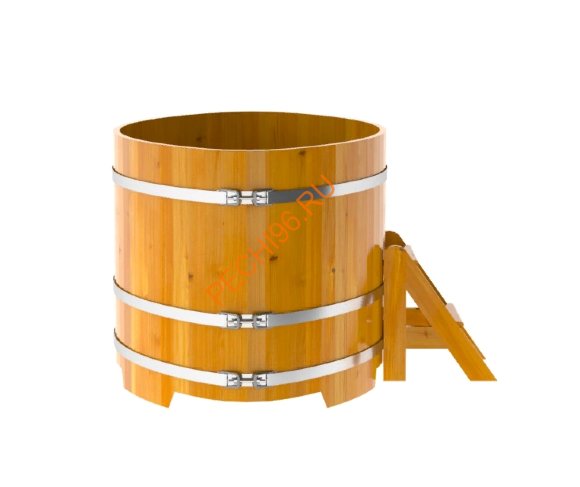 Купель для бани BentWood овальная из лиственницы Рустик, 0,59х1,06 м Купель для бани BentWood овальная из лиственницы Рустик, 0,59х1,06 м