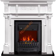 Электрокамин Royal Flame Oxford белый с очагом Aspen Электрокамин Royal Flame Oxford белый с очагом Aspen