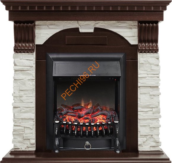 Электрокамин Royal Flame Dublin Темный дуб с очагом Fobos FX