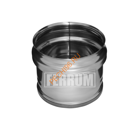 Заглушка Феррум М внешняя , нержавейка AISI 430-0,5 мм, d 200 мм