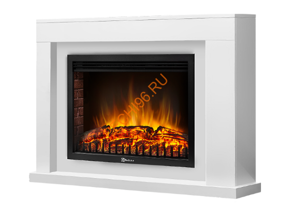 Электрокамин Electrolux Sphere Plus EFP/P-2720RLS с порталом Firelight Simple 25, белый