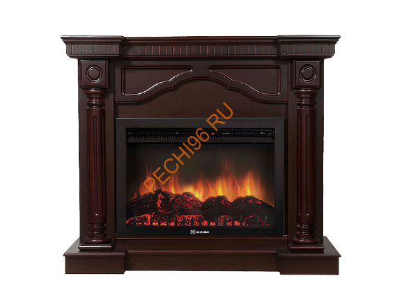 Электрокамин Electrolux EFP/P-3020LS с порталом Firelight Rome 30, темный дуб Электрокамин Electrolux EFP/P-3020LS с порталом Firelight Rome 30, темный дуб