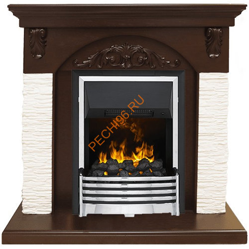 Портал Royal Flame Bern сланец мелкий белый под классический очаг Портал Royal Flame Bern сланец мелкий белый под классический очаг