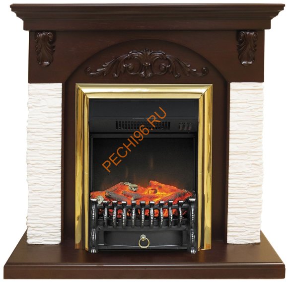 Портал Royal Flame Bern сланец мелкий белый под классический очаг Портал Royal Flame Bern сланец мелкий белый под классический очаг