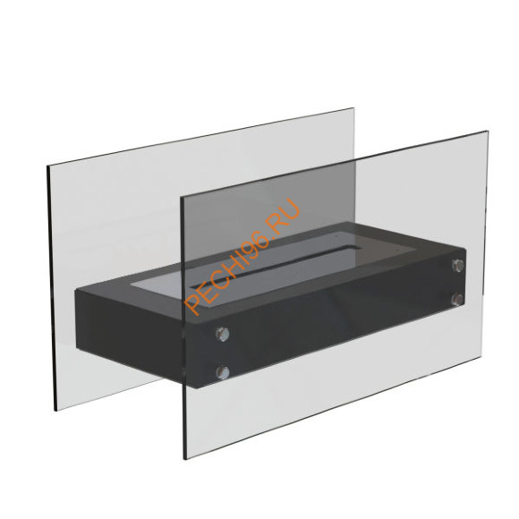 Биокамин Glowing G380, тонированное стекло Биокамин Glowing G380, тонированное стекло