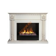 Электрокамин RealFlame Imperia 33/26 WT с Black вставкой + 3D Cassette 630