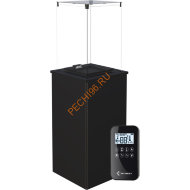 Камин уличный газовый Kratki PATIO MINI/G31/37MBAR/S, с пультом ДУ