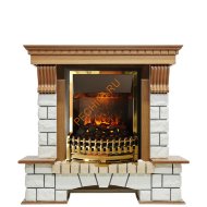 Электрокамин Dimplex Pierre Luxe с очагом Atherton дуб/ белый Электрокамин Dimplex Pierre Luxe с очагом Atherton дуб/ белый