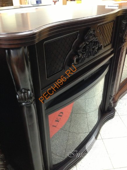 Электрокамин InterFlame Тауэр с очагом Foton 21-33 LED FX QZ Электрокамин InterFlame Тауэр с очагом Foton 21-33 LED FX QZ