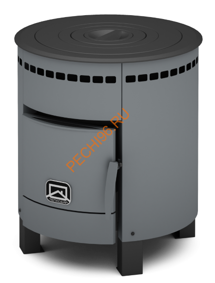 Печь отопительная Теплодар Печурка с набором чугунных колец Печь отопительная Теплодар Печурка с набором чугунных колец