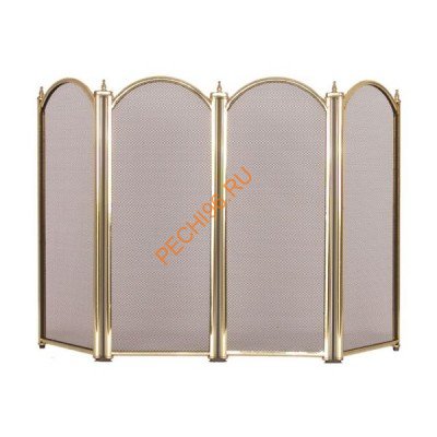 Экран каминный C04011PB античная латунь Экран каминный C04011PB античная латунь