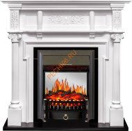 Электрокамин Royal Flame Oxford белый с очагом Fobos FX M Электрокамин Royal Flame Oxford белый с очагом Fobos FX M