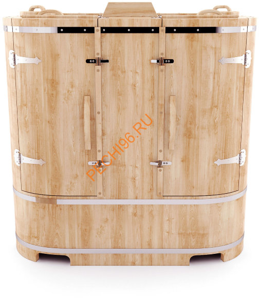 Фитобочка ExpertSaun кедровая овальная двухместная Фитобочка ExpertSaun кедровая овальная двухместная