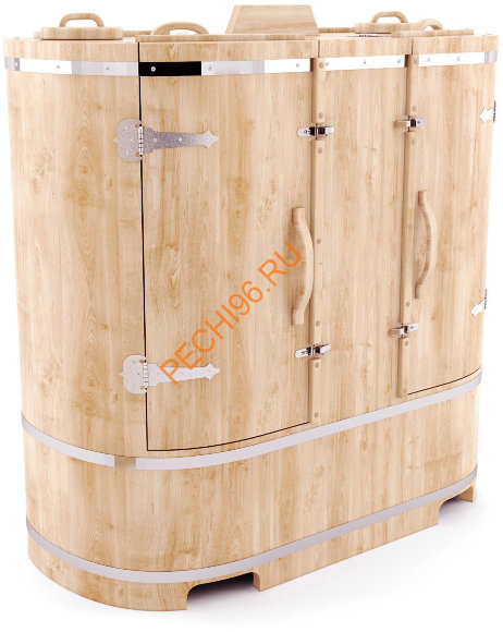 Фитобочка ExpertSaun кедровая овальная двухместная Фитобочка ExpertSaun кедровая овальная двухместная