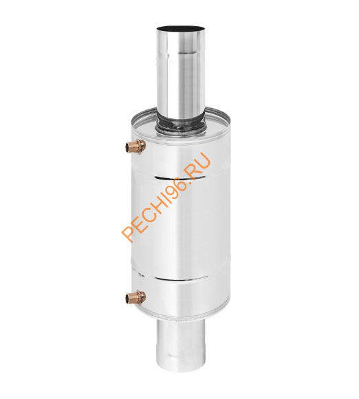 Теплообменник на трубе Везувий 12л, D120 (AISI 439)