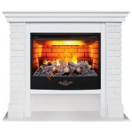 Электрокамин RealFlame BRIXTON 25,5 WT с очагом 3D Firestar 25,5 Электрокамин RealFlame BRIXTON 25,5 WT с очагом 3D Firestar 25,5