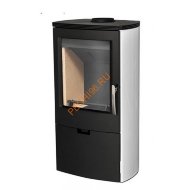 Стальная печь-камин Thorma FALUN II черный/нержавейка Стальная печь-камин Thorma FALUN II черный/нержавейка