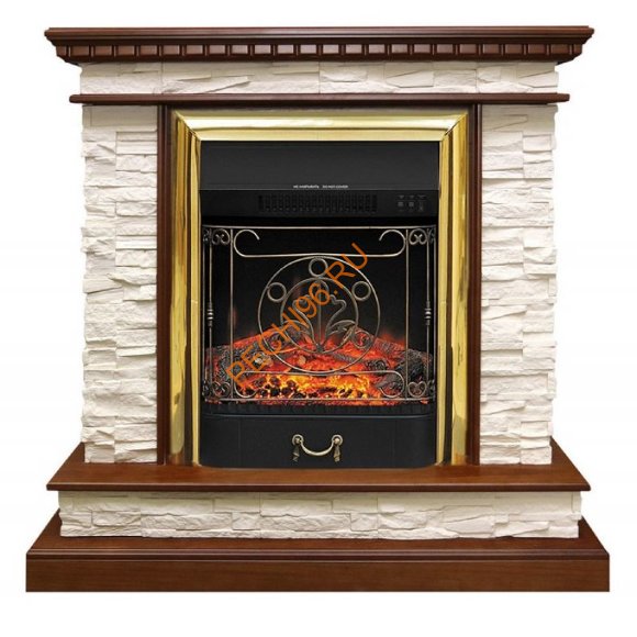 Портал Royal Flame Calgary сланец бежевый под классический очаг