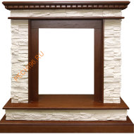 Портал Royal Flame Calgary сланец бежевый под классический очаг