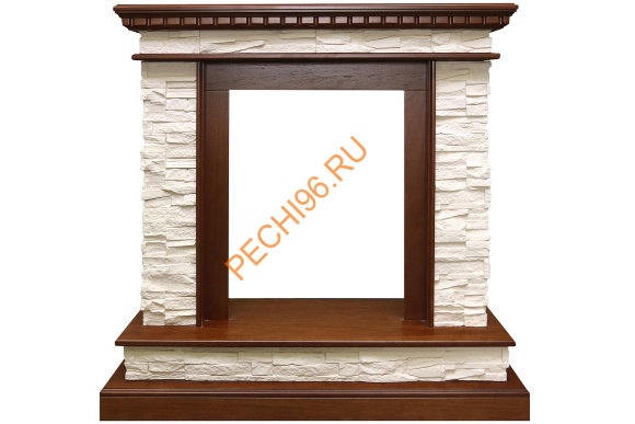 Портал Royal Flame Calgary сланец бежевый под классический очаг