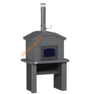 Русская печь Крестьянка Графит